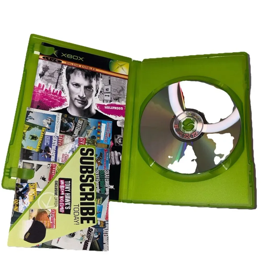 Xbox Call Of Duty Finest Hour & Tony Hawk’s American Wasteland Bundle- Authentic